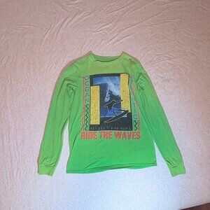 Small City Streets Long Sleeve Crew Neck Shirt